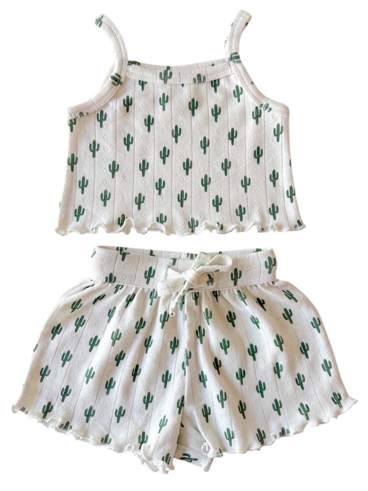 Cactus Organic Pointelle Summer Set