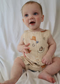 Western Muslin Shortie Romper