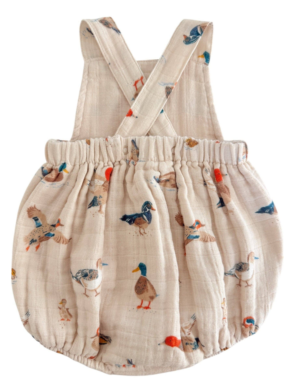 Ducks Muslin Retro Sunsuit
