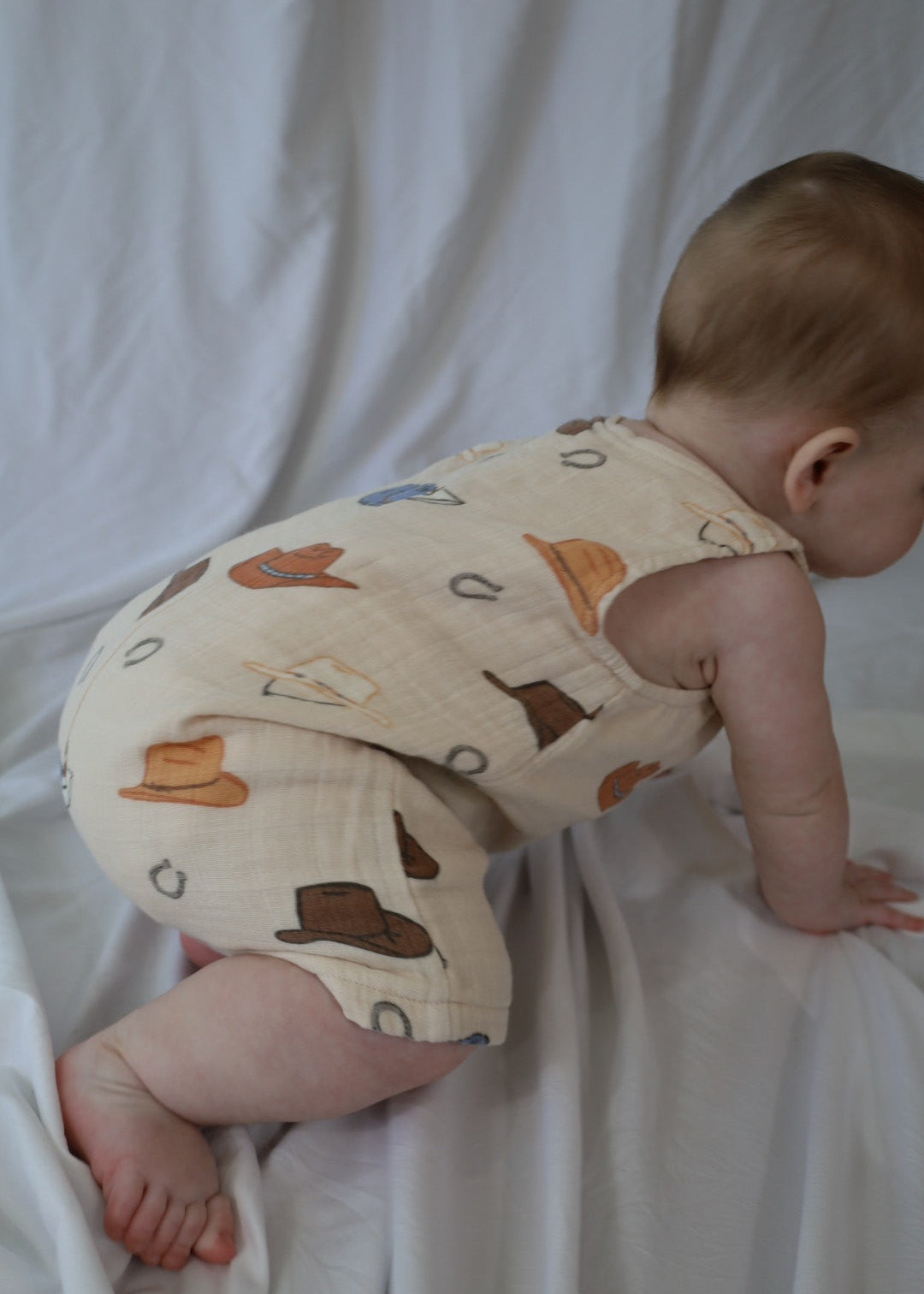 Western Muslin Shortie Romper
