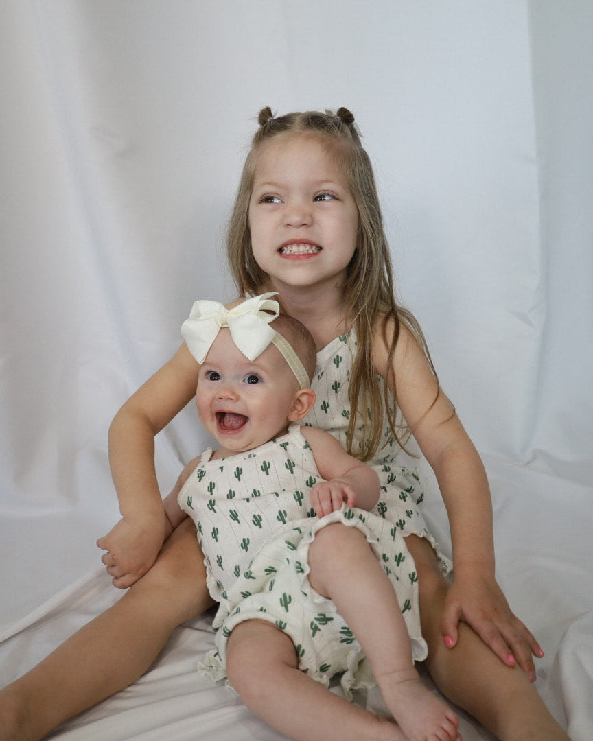 Cactus Organic Pointelle Summer Set