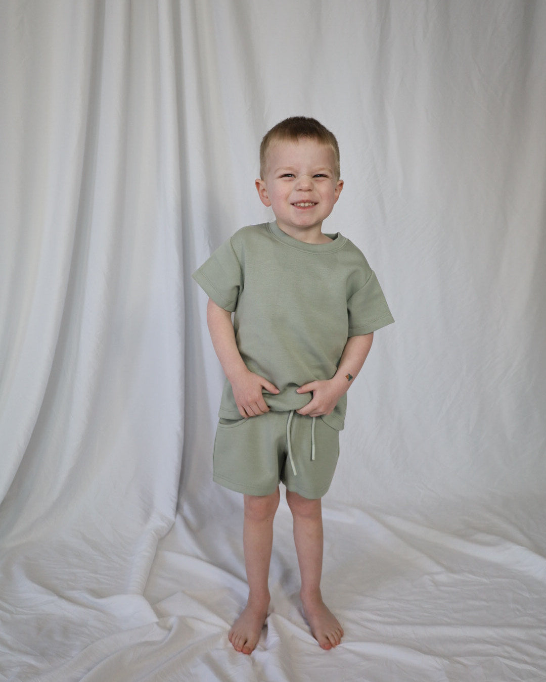 Sage Green Short Set