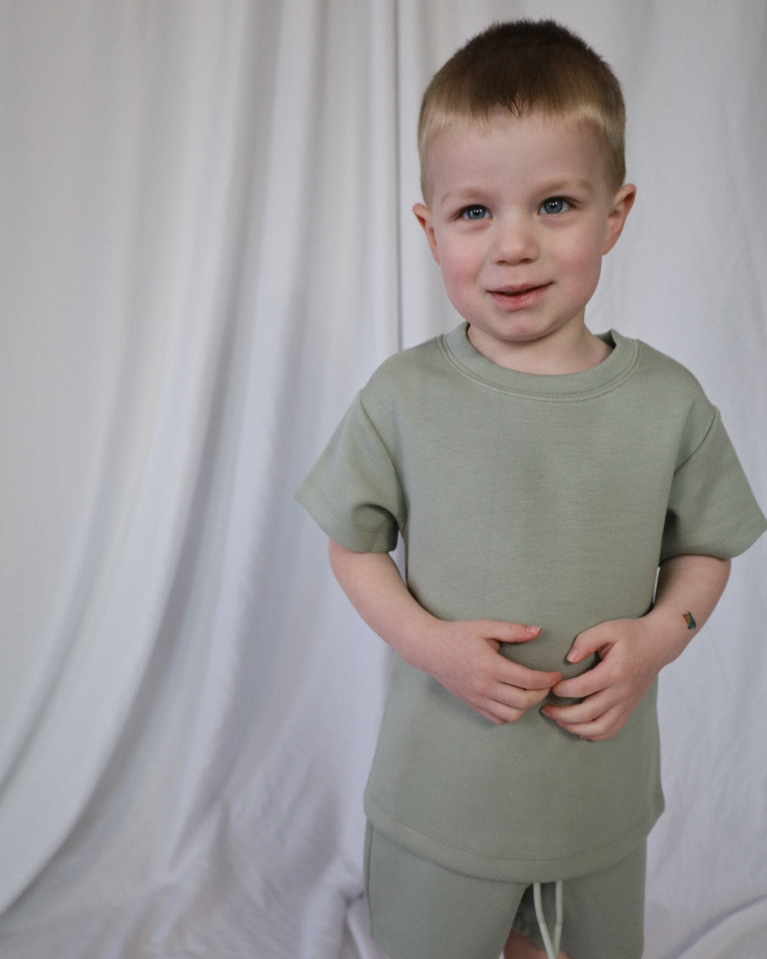 Sage Green Short Set