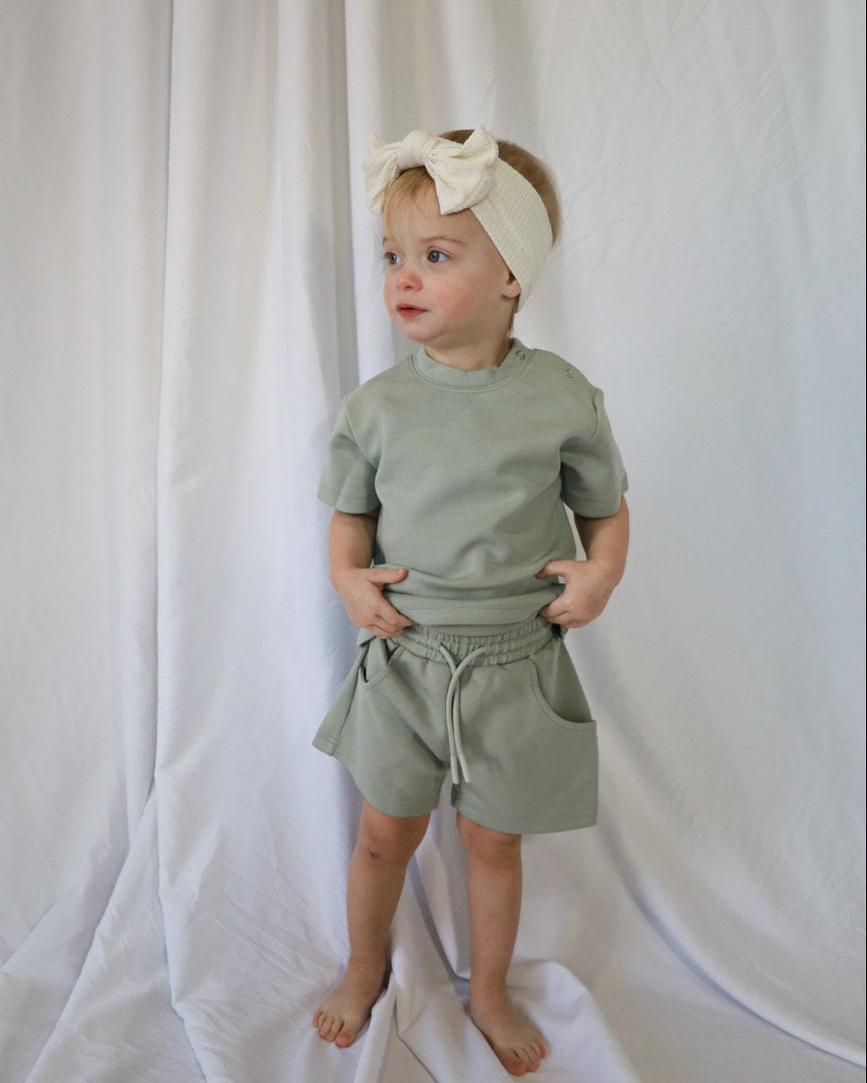 Sage Green Short Set