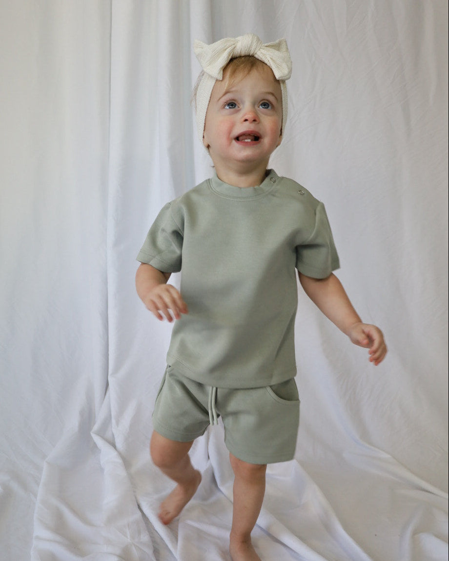 Sage Green Short Set